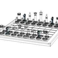 Chess Board Complete Set - Thumbnail 3