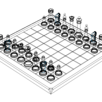 Chess Board Complete Set - Thumbnail 4