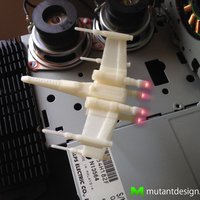 Low Poly X-Wing - Star Wars - Thumbnail 3
