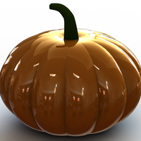 Small 3D Art Surface Pumpkin 3D Printing 544471