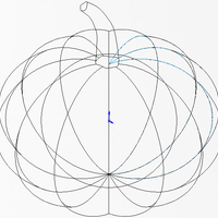 3D Art Surface Pumpkin - Thumbnail 4