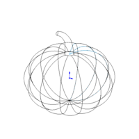 3D Art Surface Pumpkin - Thumbnail 5