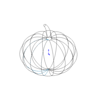 3D Art Surface Pumpkin - Thumbnail 12