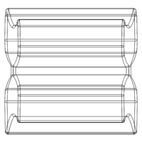 Plastic Chopstick Rest Stand - Thumbnail 10
