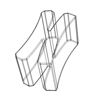 Plastic Chopstick Rest Stand - Thumbnail 12