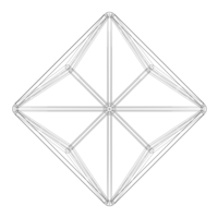 Wireframe Shape Triakis Octahedron - Thumbnail 9