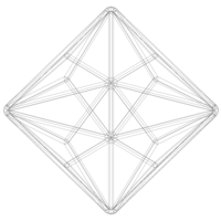 Wireframe Shape Triakis Octahedron - Thumbnail 11