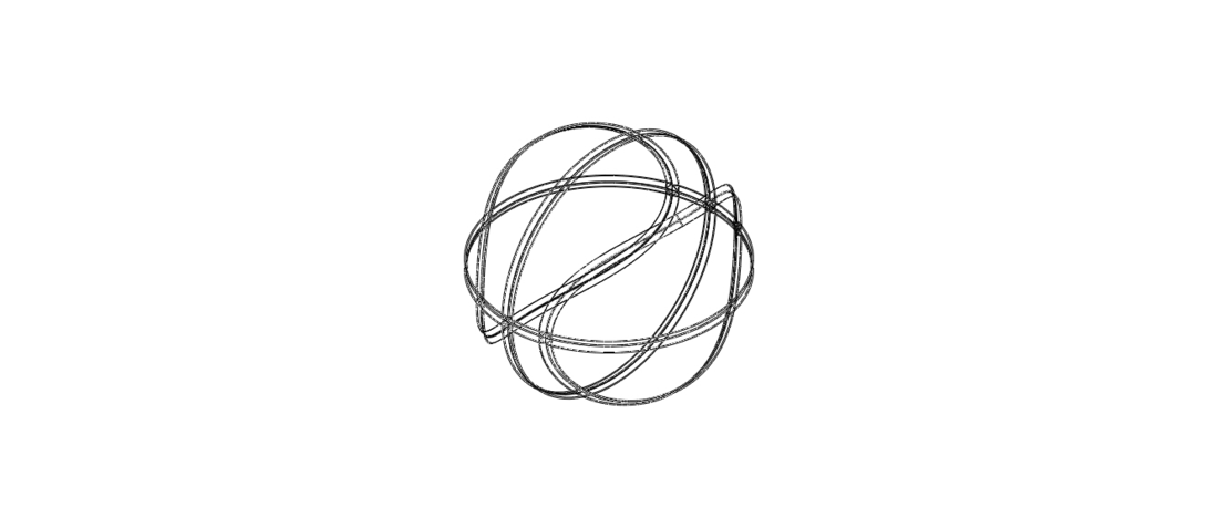 Wireframe Shape Basketball 3D Print 544534