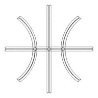 Wireframe Shape Basketball - Thumbnail 8