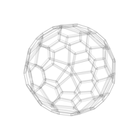 Wireframe Shape Pentagonal Hexecontahedron - Thumbnail 11