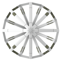 Wireframe Shape Octagonal Trapezohedron - Thumbnail 2