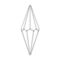 Wireframe Shape Octagonal Trapezohedron - Thumbnail 9