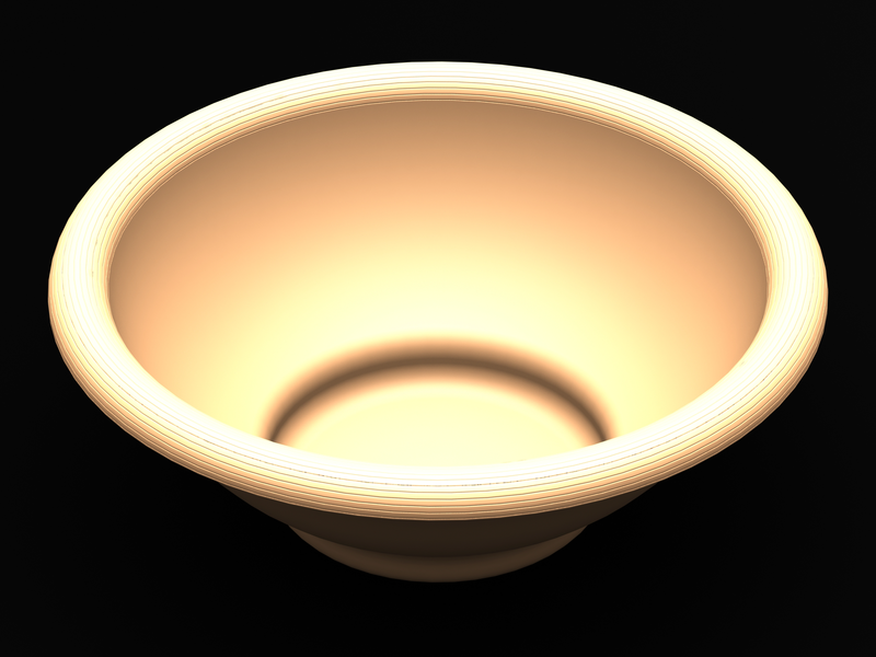 5 Litre Capacity- 30cm Round Plastic Bowl