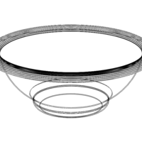5 Litre Capacity- 30cm Round Plastic Bowl - Thumbnail 3