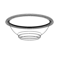 5 Litre Capacity- 30cm Round Plastic Bowl - Thumbnail 12