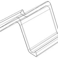 Plastic Stand Holder for Tablets - Thumbnail 4