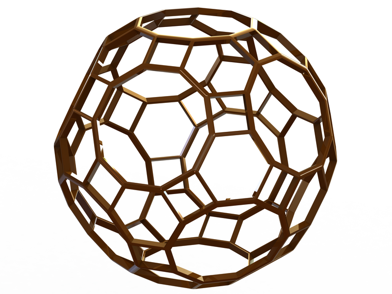 Wireframe Shape Great Rhombicosidodecahedron