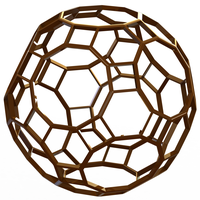 Wireframe Shape Great Rhombicosidodecahedron - Thumbnail 1