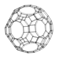 Wireframe Shape Great Rhombicosidodecahedron - Thumbnail 5