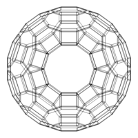 Wireframe Shape Great Rhombicosidodecahedron - Thumbnail 6