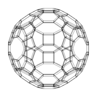 Wireframe Shape Great Rhombicosidodecahedron - Thumbnail 7