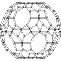 Wireframe Shape Great Rhombicosidodecahedron - Thumbnail 11