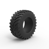 Tractor tire 28 Scale 1:25 - Thumbnail 2