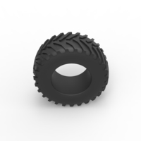 Tractor tire 28 Scale 1:25 - Thumbnail 6