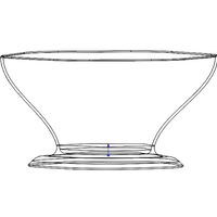 Plastic Hexagonal Fruit Bowl - Thumbnail 10