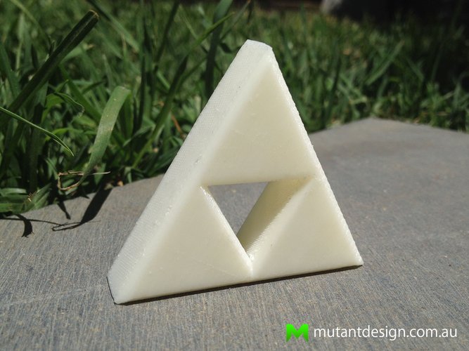 Zelda Triforce 3D Print 54468