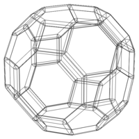 Wireframe Shape Truncated Cuboctahedron - Thumbnail 3