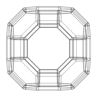 Wireframe Shape Truncated Cuboctahedron - Thumbnail 8