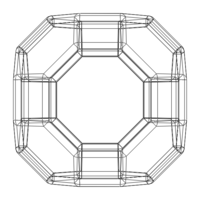 Wireframe Shape Truncated Cuboctahedron - Thumbnail 10
