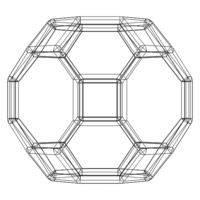 Wireframe Shape Truncated Cuboctahedron - Thumbnail 11