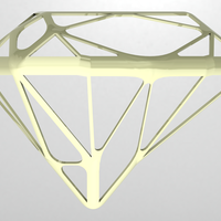 Wireframe Shape Trillion Cut Diamond - Thumbnail 2