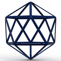 Wireframe Icosahedron - Thumbnail 2