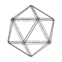 Wireframe Icosahedron - Thumbnail 12