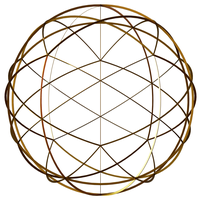 Wireframe Shape Spherical Pentakis Dodecahedron - Thumbnail 2