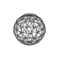 Wireframe Shape Geometric Sphere Cut Diamond - Thumbnail 5