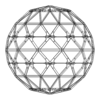 Wireframe Shape Geometric Sphere Cut Diamond - Thumbnail 8