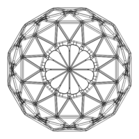 Wireframe Shape Geometric Sphere Cut Diamond - Thumbnail 10