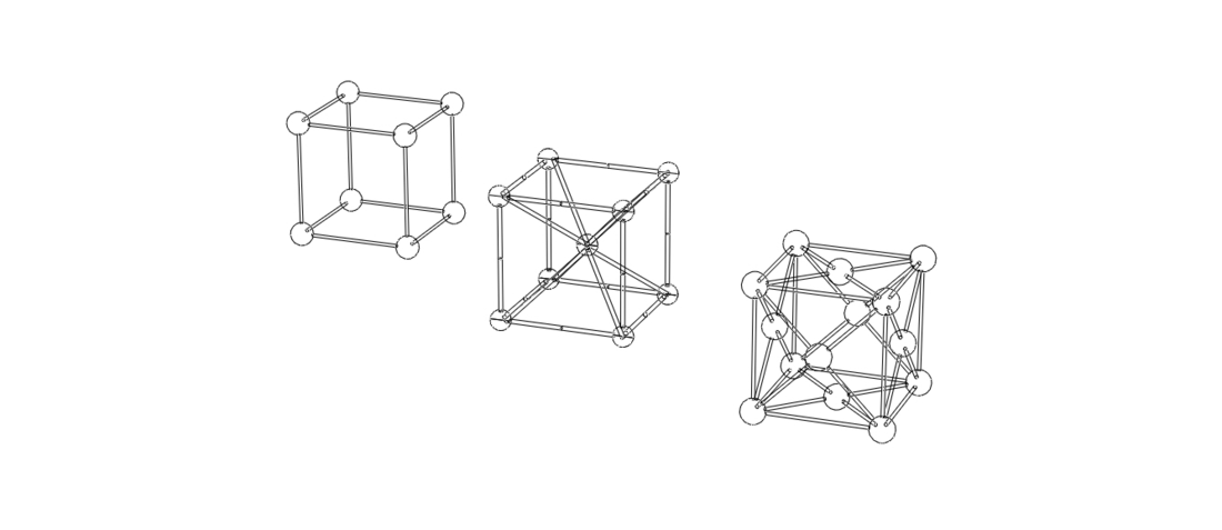 3D Printed Cubic System Lattices by MR.AnyCAD | Pinshape