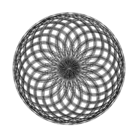 Wireframe Shape Geometric Twisted Sphere - Thumbnail 10