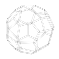 Wireframe Shape Pentagonal Icositetrahedron - Thumbnail 5