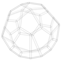 Wireframe Shape Pentagonal Icositetrahedron - Thumbnail 7