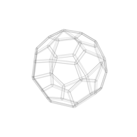 Wireframe Shape Pentagonal Icositetrahedron - Thumbnail 10