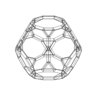 Wireframe Shape Truncated Dodecahedron - Thumbnail 7