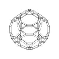 Wireframe Shape Truncated Dodecahedron - Thumbnail 9
