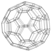 Wireframe Shape Truncated Icosahedron - Thumbnail 5