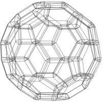 Wireframe Shape Truncated Icosahedron - Thumbnail 11
